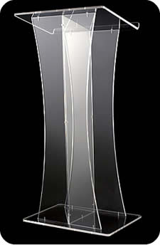 Acrylic Lecterns - Crystal